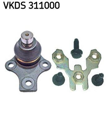 Kulled / Spindelled, Fram, höger eller vänster, Nedre SKF