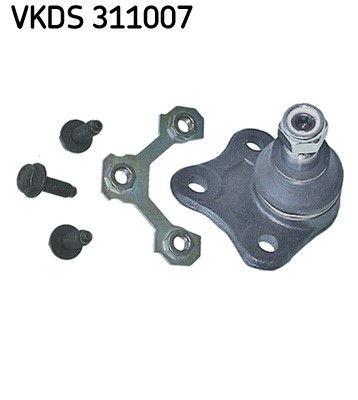 Kulled / Spindelled, framaxel höger, Nedre SKF