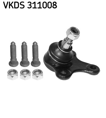 Kulled / Spindelled, framaxel vänster, Nedre SKF