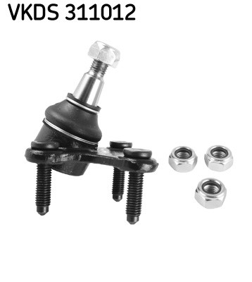Kulled / Spindelled, framaxel höger, Nedre SKF