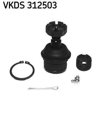 Kulled / Spindelled, Fram, höger eller vänster, Nedre Skf VKDS 31 SKF