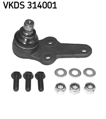 Kulled / Spindelled, Fram, höger eller vänster, Nedre Skf VKDS 31 SKF