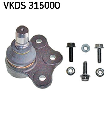 Kulled / Spindelled, Fram, höger eller vänster, Nedre SKF