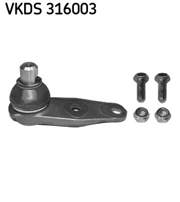 Kulled / Spindelled, Fram, höger eller vänster, Nedre Skf VKDS 31 SKF