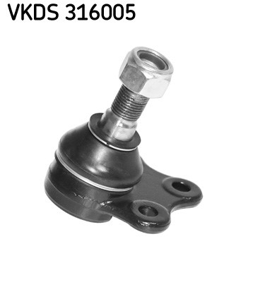 Kulled / Spindelled, Fram, höger eller vänster, Nedre SKF