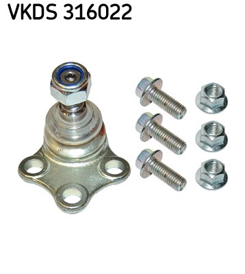 Kulled / Spindelled, Fram, höger eller vänster, Nedre SKF