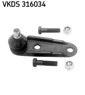 Kulled / Spindelled, Fram, höger eller vänster, Nedre Skf VKDS 31 SKF
