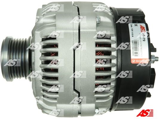 Generator 12V 115A As-pl Brand new | as-pl | alternators A0472 AS-PL Generator 12V 115A As-pl Brand new | as-pl | alternators A0472 AS-PL