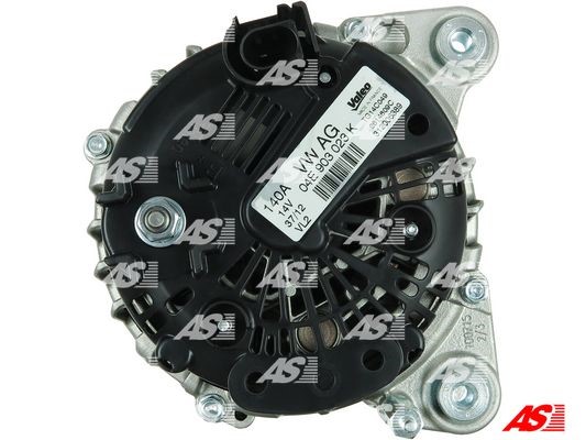 Generator 12V 140A As-pl A3127PR AS-PL