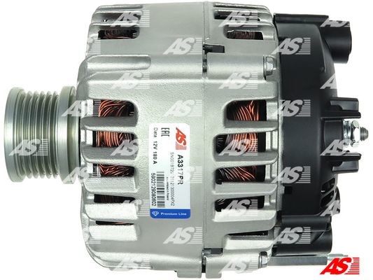 Generator 12V 180A As-pl A3317PR AS-PL