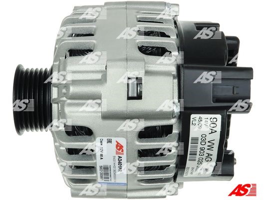 Generator 12V 90A As-pl A3401PR AS-PL