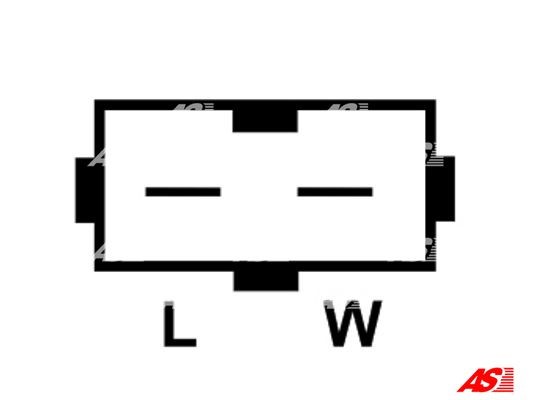Generator 12V 95A As-pl A5002 AS-PL Generator 12V 95A As-pl A5002 AS-PL