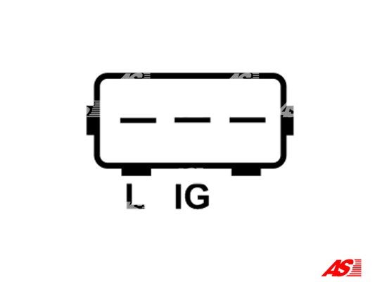 Generator 12V 75A As-pl A5052 AS-PL