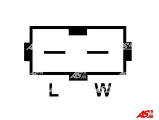 Generator 12V 100A As-pl A5073 AS-PL