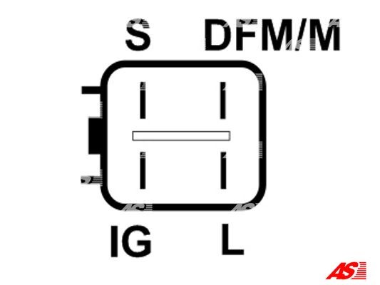 Generator 12V 90A As-pl A6007 AS-PL