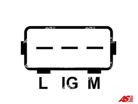 Generator 12V 90A As-pl A6013 AS-PL
