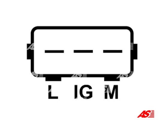 Generator 12V 90A As-pl A6015 AS-PL Generator 12V 90A As-pl A6015 AS-PL