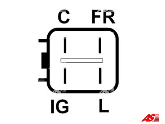 Generator 12V 120A As-pl A6029 AS-PL Generator 12V 120A As-pl A6029 AS-PL