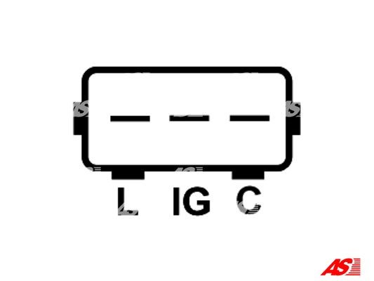 Generator 12V 75A As-pl A6046 AS-PL Generator 12V 75A As-pl A6046 AS-PL