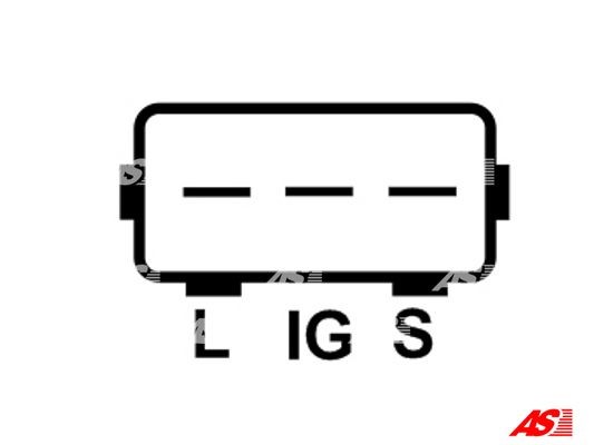 Generator 12V 80A As-pl A6054 AS-PL