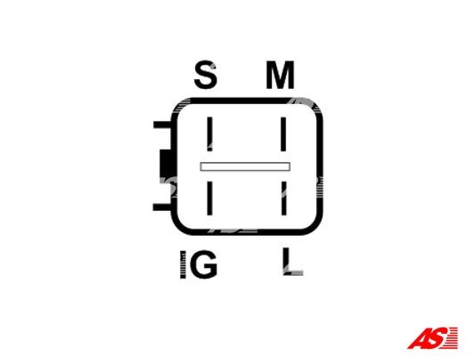 Generator 12V 100A As-pl A6064 AS-PL Generator 12V 100A As-pl A6064 AS-PL