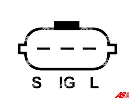 Generator 12V 60A As-pl A6112 AS-PL Generator 12V 60A As-pl A6112 AS-PL