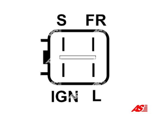 Generator 12V 120A As-pl A6141 AS-PL