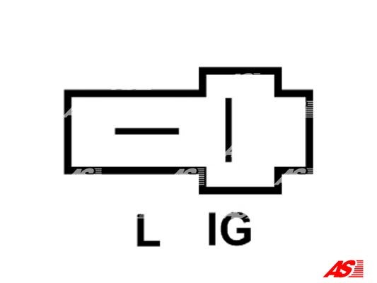 Generator 12V 45A As-pl A6188 AS-PL
