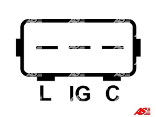 Generator 12V 80A As-pl A6201S AS-PL