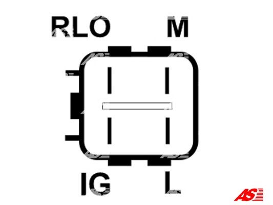 Generator 12V 100A As-pl A6312 AS-PL