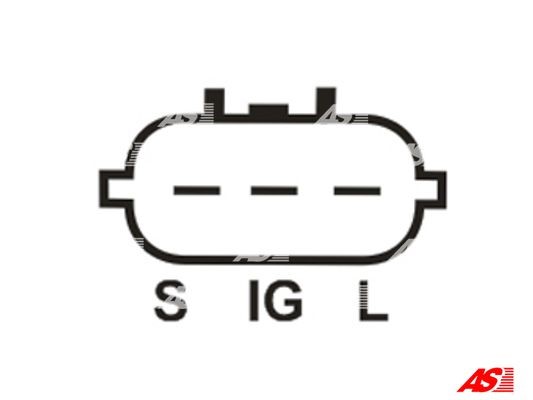 Generator 12V 140A As-pl A6340 AS-PL