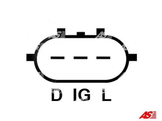 Generator 12V 90A As-pl Brand new | as-pl | alternators A6373 AS-PL