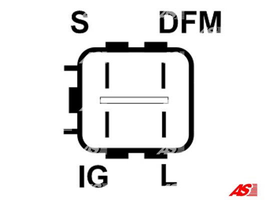 Generator 12V 80A As-pl A6439S AS-PL Generator 12V 80A As-pl A6439S AS-PL