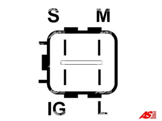 Generator 12V 130A As-pl A6473(DENSO) AS-PL