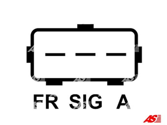 Generator 12V 80A As-pl A9020SR AS-PL