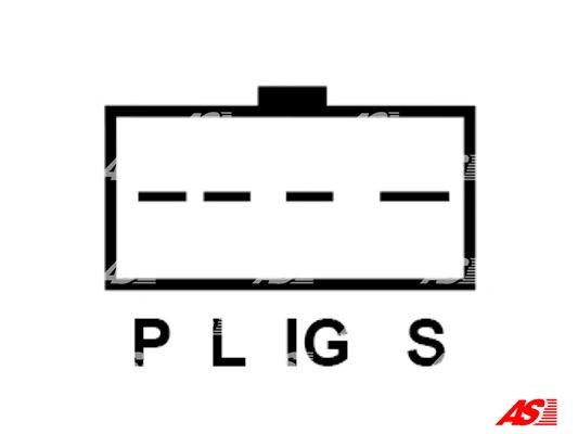 Generator 12V 75A As-pl A9292S AS-PL