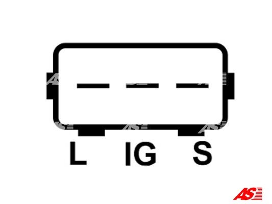 Generatorregulator 12V As-pl ARE0062 AS-PL Generatorregulator 12V As-pl ARE0062 AS-PL