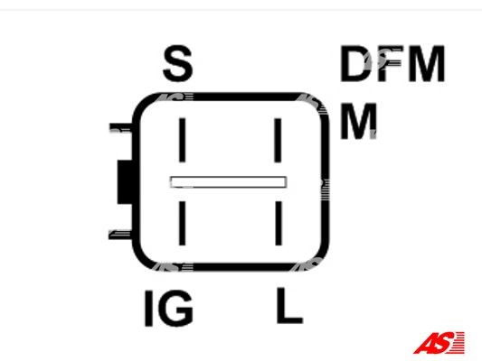 Generatorregulator 12V As-pl ARE0084 AS-PL