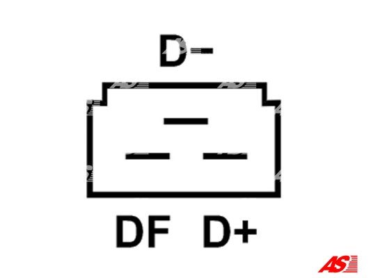 Generatorregulator 12V As-pl ARE0181S AS-PL