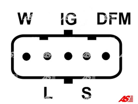 Generatorregulator 24V As-pl ARE0205S AS-PL