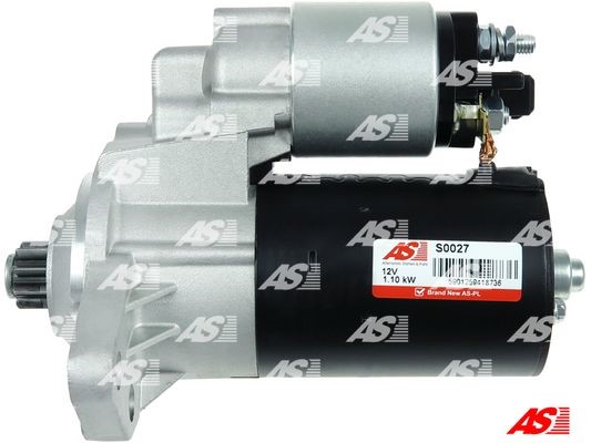 Startmotor 12V As-pl S0027 AS-PL