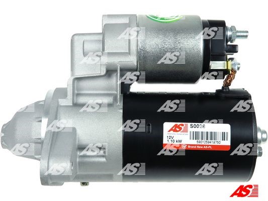 Startmotor 12V As-pl S0028 AS-PL Startmotor 12V As-pl S0028 AS-PL