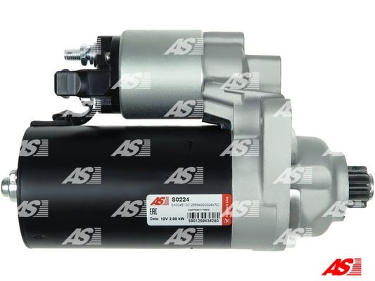 Startmotor 12V As-pl S0224 AS-PL