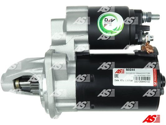 Startmotor 12V As-pl S0244 AS-PL