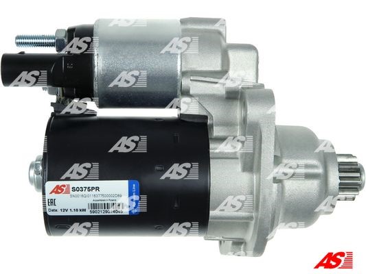 Startmotor 12V As-pl Remanufactured | as-pl | starters S0375PR AS-PL
