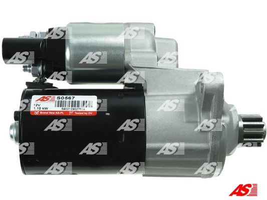 Startmotor 12V As-pl S0567 AS-PL