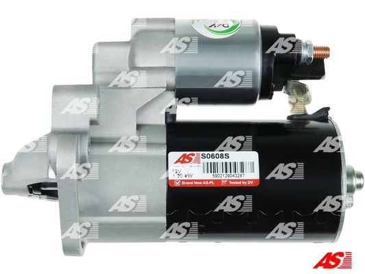 Startmotor 12V As-pl S0608S AS-PL Startmotor 12V As-pl S0608S AS-PL