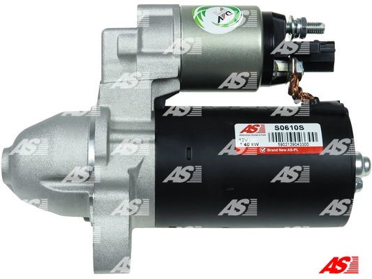 Startmotor 12V As-pl S0610S AS-PL