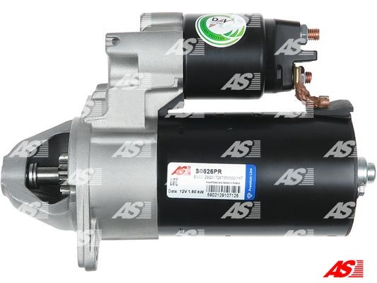 Startmotor 12V As-pl Remanufactured | as-pl | starters S0626PR AS-PL