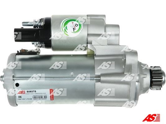 Startmotor 12V As-pl S0637S AS-PL Startmotor 12V As-pl S0637S AS-PL